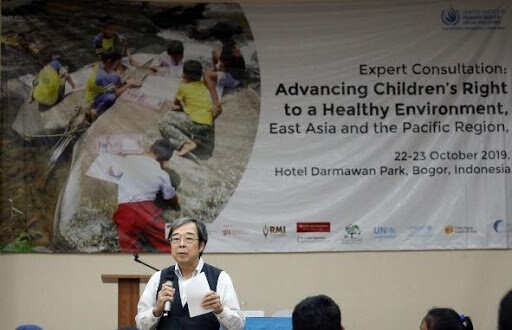 Image by A. Morita   Calling for a new optional protocol of CRC at CERI’s  expert consultation for the East Asia and the Pacific region.
